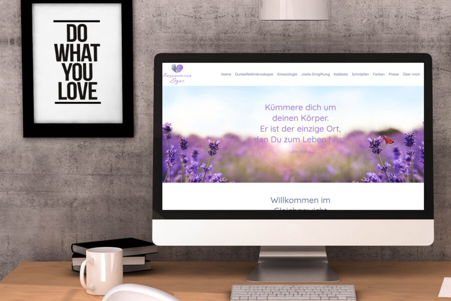 Rosemarie Zöger – Webdesign