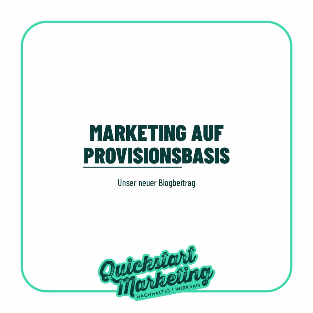 Marketing auf Provisionsbasis