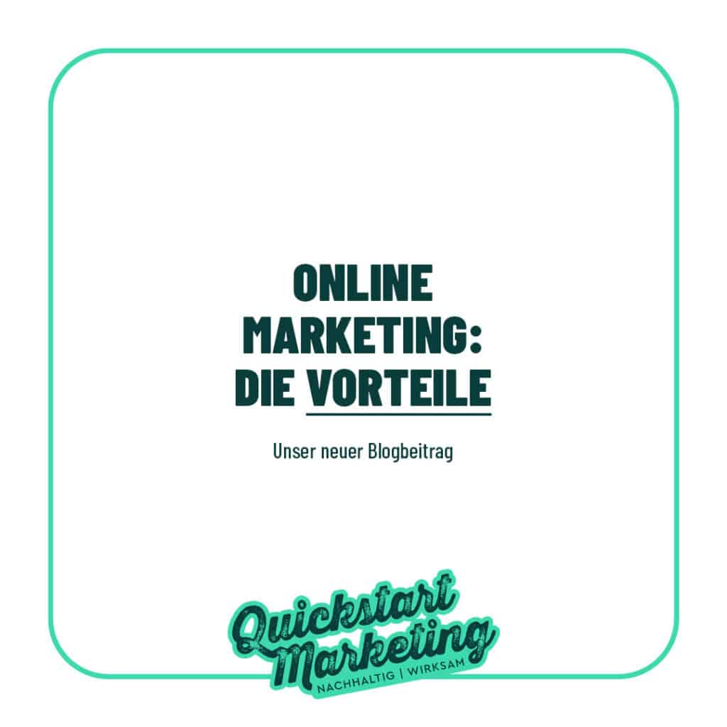 Die Vorteile von Online Marketing