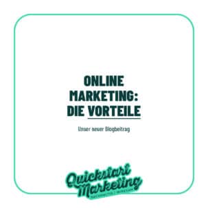 Die Vorteile von Online Marketing