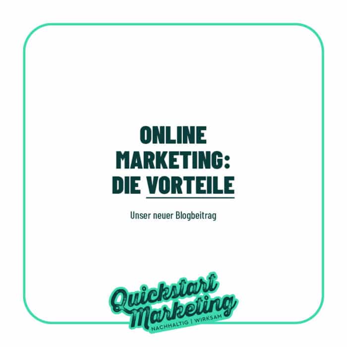 Die Vorteile von Online Marketing