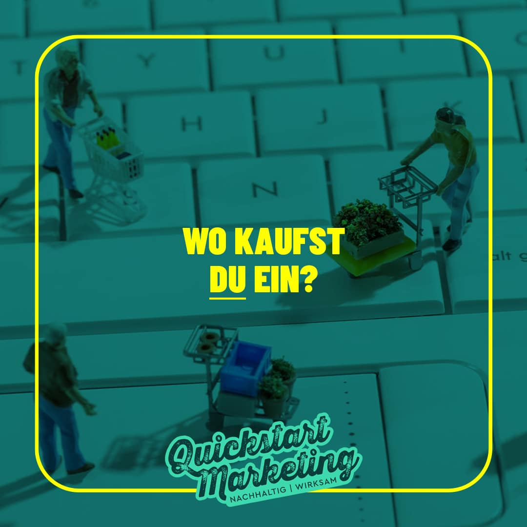 Wo kaufst du ein