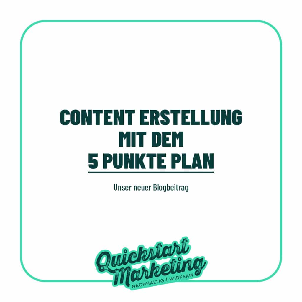 Content Erstellung