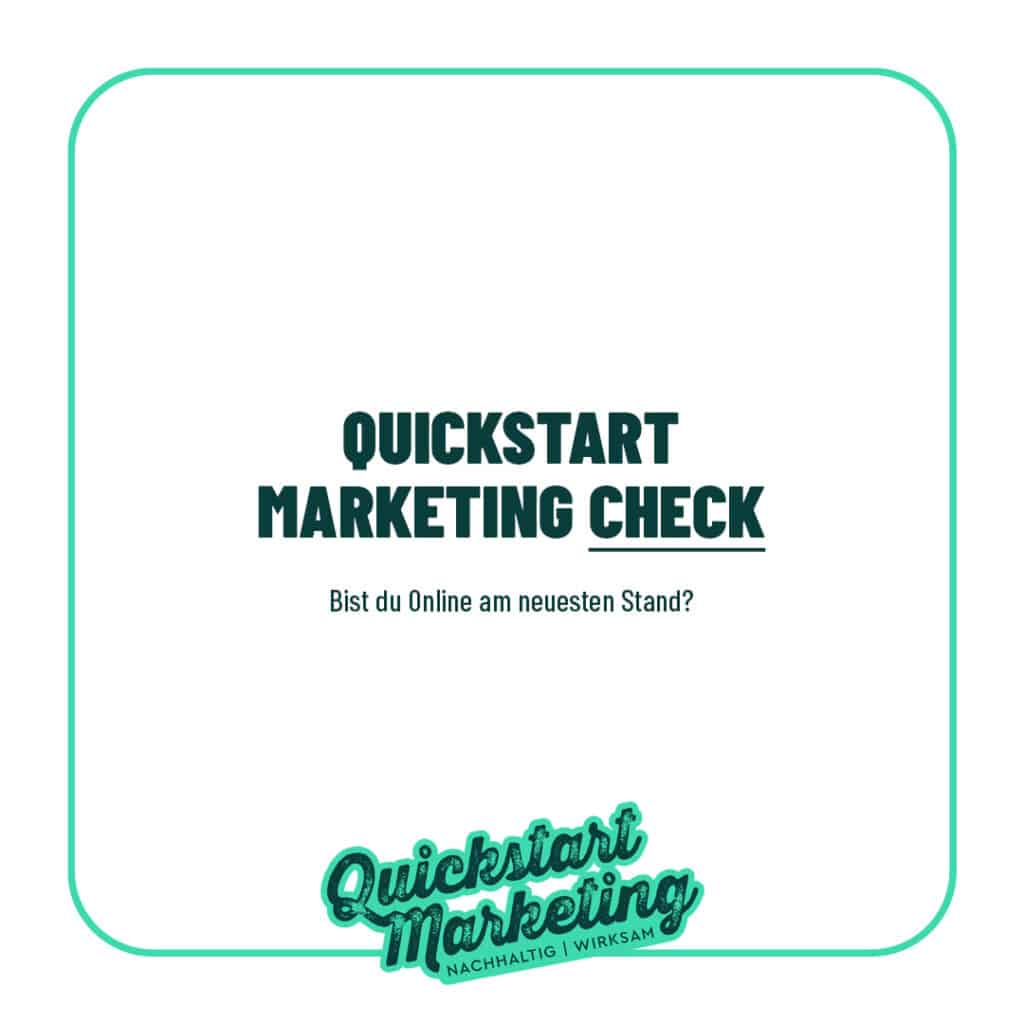 Quick Marketing Check