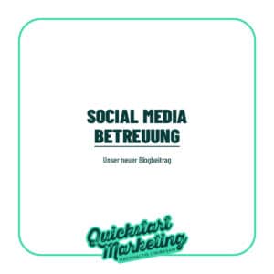 Social Media Betreuung