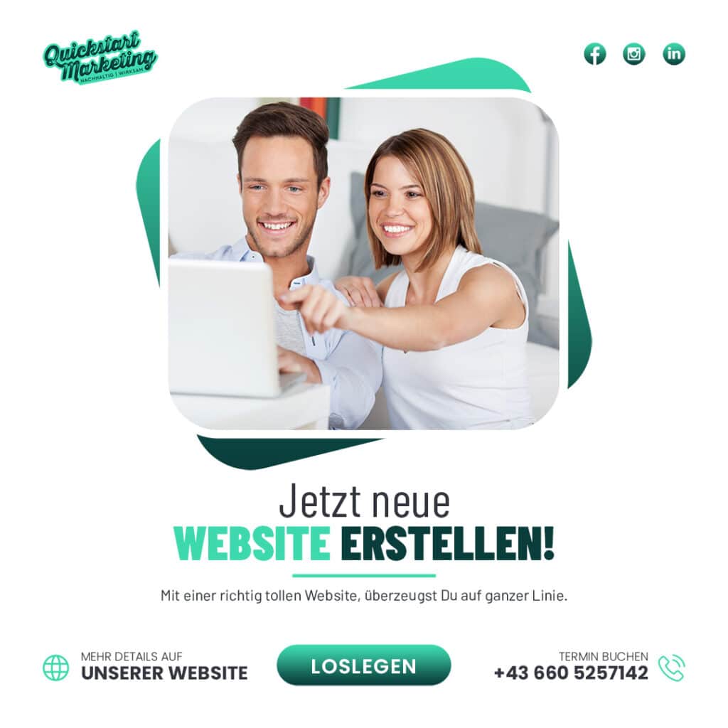 Neue Website erstellen lassen