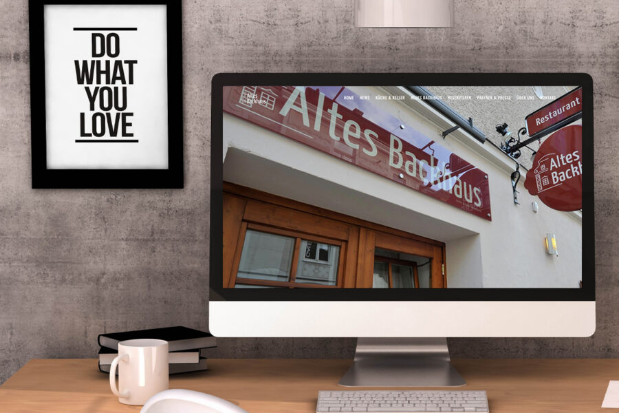 Altes Backhaus – Webdesign
