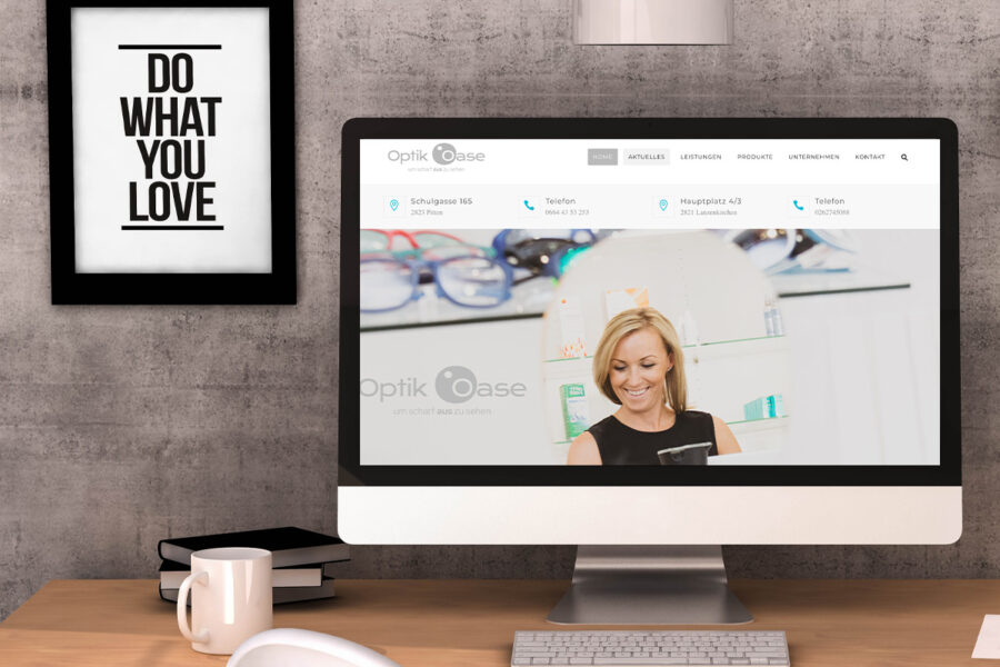 Optik Oase – Webdesign