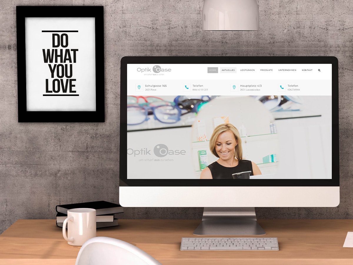 Optik Oase – Webdesign