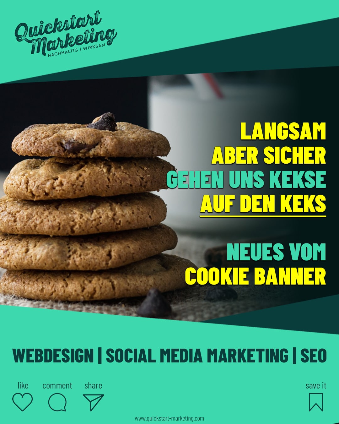Cookie Banner für Websites