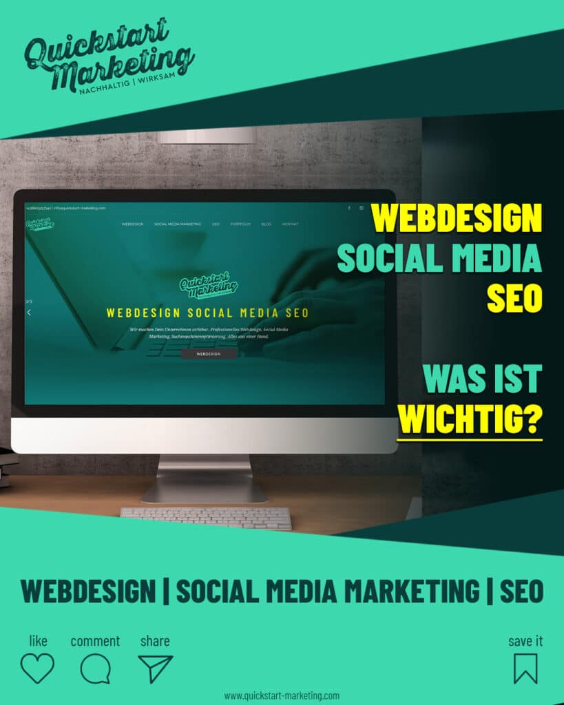 Webdesign & Social Media Marketing, SEO